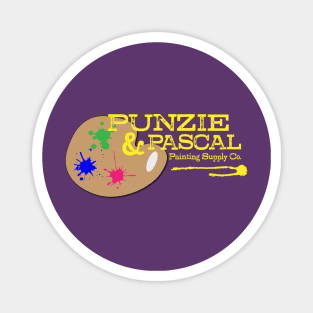 Punzie and Pascal Painting Supply Magnet